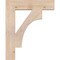 Ekena Millwork Westlake Block Smooth Bracket, Douglas Fir, 3 1/2"W x 18"D x 22"H BKT04X18X22WTL05SDF - alternate 2